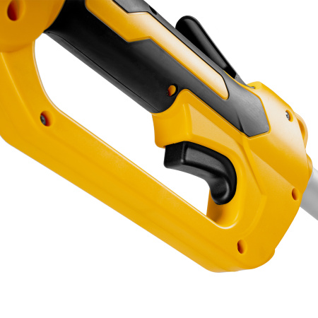 Триммер электрический TE-1220, 1200 Вт, 380 мм, катушка, диск, разборная штанга Denzel цена