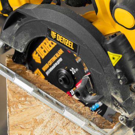 Пильный диск по дереву ф185х 20 мм, 24 зубьев Denzel