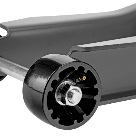 Домкрат гидравлический подкатной, 2/3 т, 98-770 мм, быстрый подъем, низ. подхват, проф, SUV Denzel цена