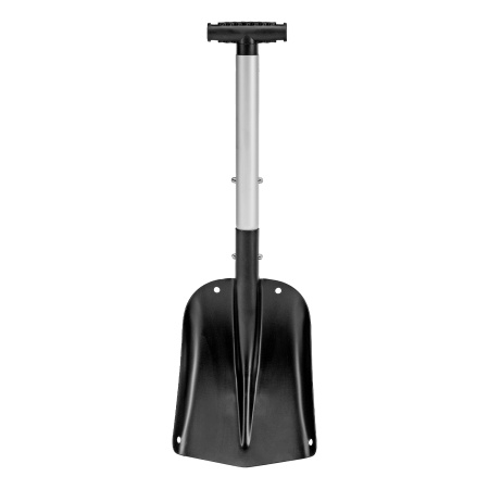 Лопата автомобильная, алюминиевая, 212х280х650-815 мм, телескопический черенок Denzel цена