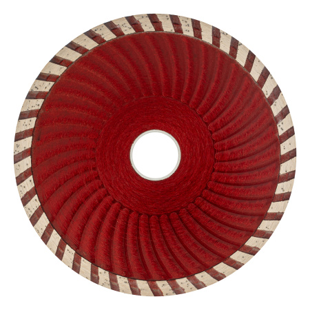 Диск алмазный, отрезной Turbo, 125 х 22.2 мм, сухая резка Matrix Professional