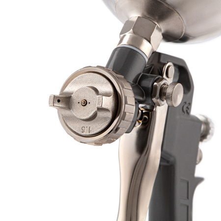 Краскораспылитель пневматический с верхним бачком V 0.6 л, сопло D 1.2, 1.5 и 1.8 мм Matrix цена