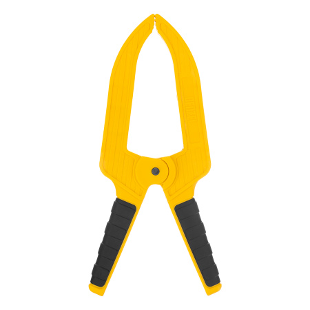 Струбцина клещеобразная, удлиненная 75 х 110 мм двухкомпонентные рукоятки Denzel цена