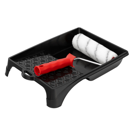 Набор, валик «Грейтекс» 180 мм, ворс 12 мм, D 36 мм, полиакрил, кювета 260 х 320 мм Matrix цена