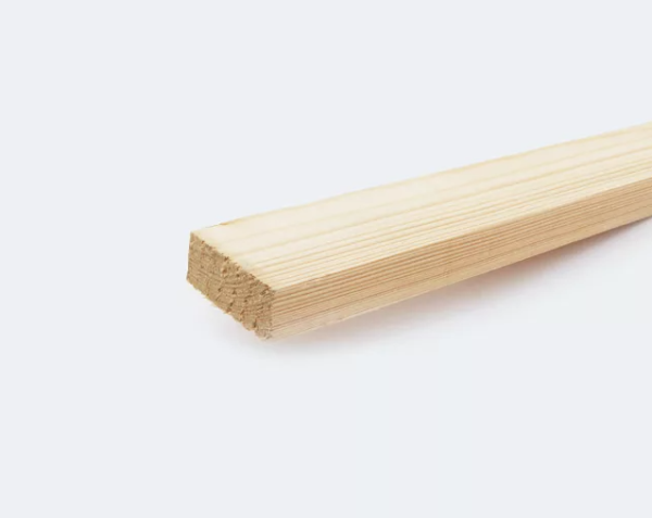 Брусок-рейка строганная сухая 10х20х2000 мм Хвоя