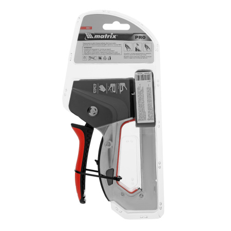 Степлер мебельный, стальной, быстрая загрузка, тип скобы 53, 4-14 мм, PRO Matrix цена