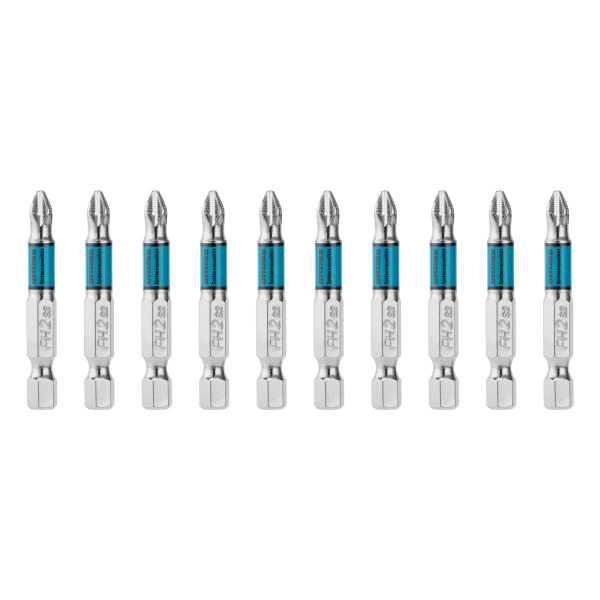 Бита PH2х50мм, сталь S2, кругл., 10 шт. Gross