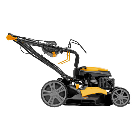 Газонокосилка бензиновая GLD-460SP-VE, 146 см3, шир. 46см, привод, вариатор, эл.старт, 60 л Denzel цена