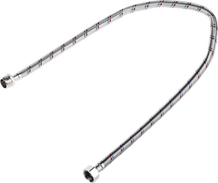 Подводка гибкая STAYER для воды, оплетка из нержавеющей стали, г/ш 1/2″ - 0,8м 51015-G/S-080
