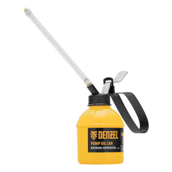 Масленка-нагнетатель, металлический корпус, 0,3 л, гибкий наконечник Denzel цена