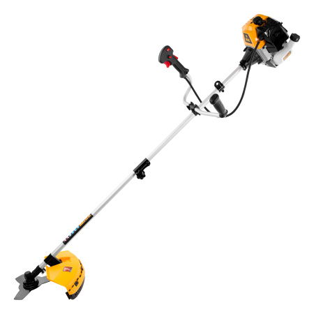 Триммер бензиновый DR-52S, 52 см3, разъемная штанга, состоит из 2 частей Denzel цена