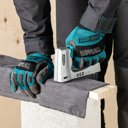 Степлер мебельный, алюминиевый корпус, тип скобы: 13, 53, 300, 6-10 мм Gross цена