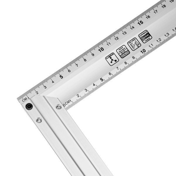 Угольник, 400 мм, алюминиевый, литой Matrix цена