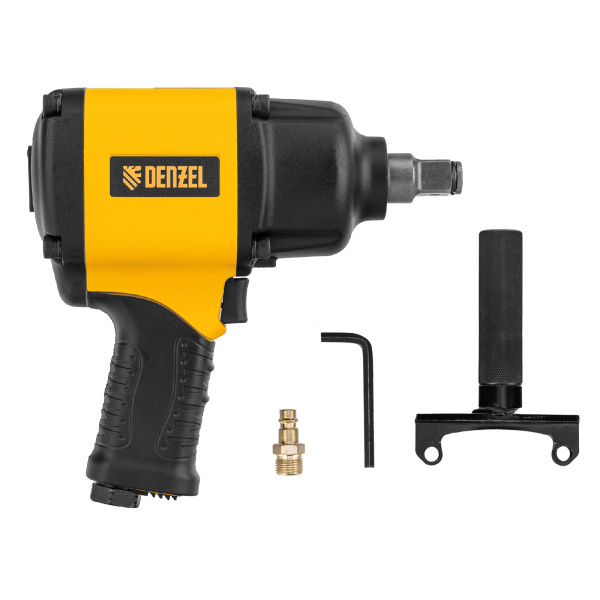 Ударный пневмогайковерт IW1600, 3/4", 4000 об/мин, 1600 Нм Denzel цена