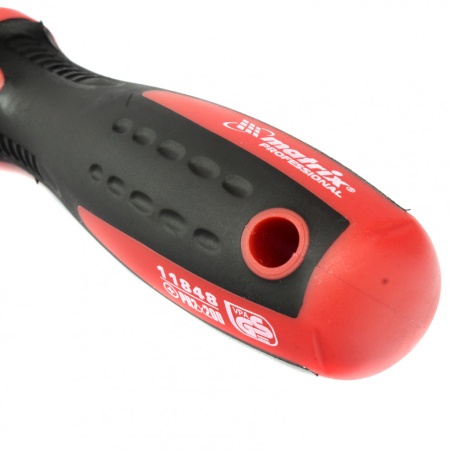 Отвертка Profi, PH2 х 200 мм, S2, двухкомпонентная рукоятка Matrix