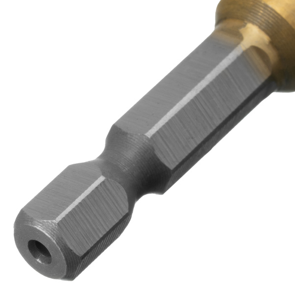 Зенковка конусная под М8, HSS, по металлу, 6-гранный хвостовик Denzel