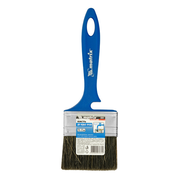 Кисть флейцевая "Водные краски" Color Line  70 x 12 мм Matrix цена