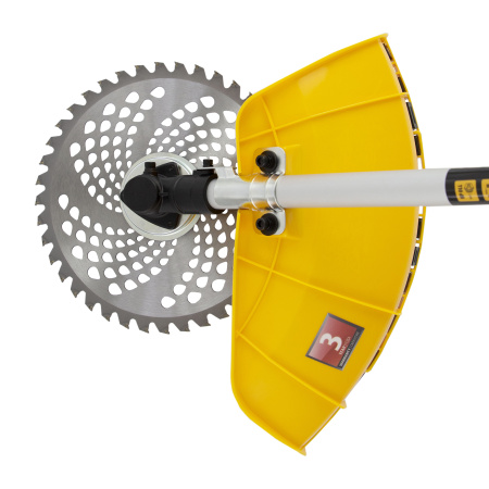 Триммер бензиновый DTL-52, 52 см3, неразъемная штанга, состоит из 2 частей Denzel цена