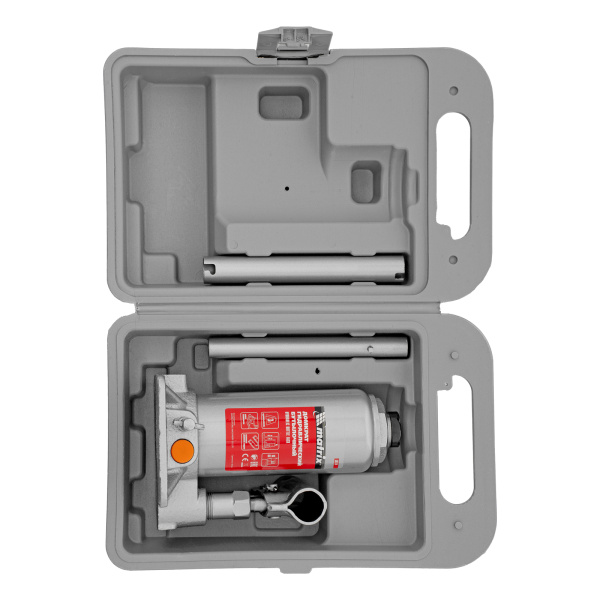 Домкрат гидравлический бутылочный, 3 т, h подъема 178-343 мм, в пластиковом кейсе Matrix цена