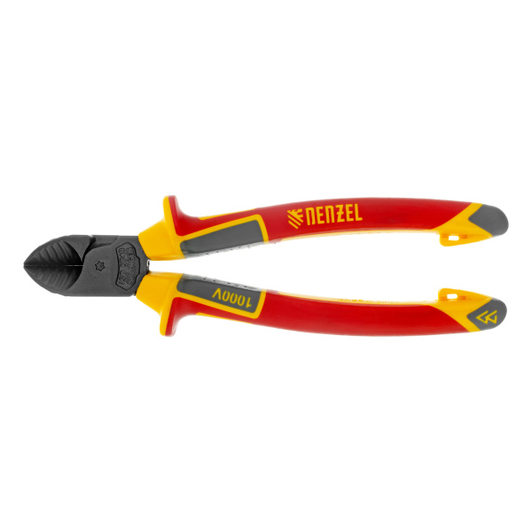 Бокорезы, диэлектрические рукоятки, до 1000 В, трехкомпонентные рукоятки, 180 мм Denzel
