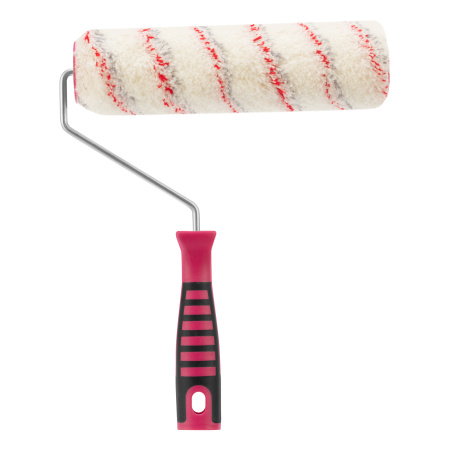 Валик "Нейлон Люкс" с двухкомпонентной ручкой, 250 мм, ворс 18 мм, D 48 мм, D ручки 6 мм, полиамид Matrix цена