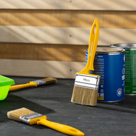 Кисть флейцевая "Лаки" Color Line 70 х 12 мм Matrix цена