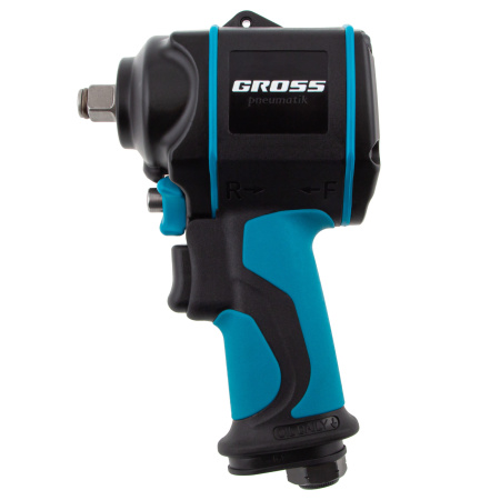 Гайковерт пневматический ударный G985K2, 1/2, 610Нм 9000 об/мин, с набором 17 предметов Gross цена