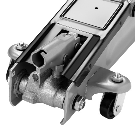 Домкрат гидравлический подкатный, 3 т, высота подъема 130-410 мм Matrix цена