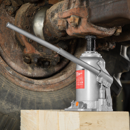 Домкрат гидравлический бутылочный, 20 т, h подъема 244-449 мм Matrix цена