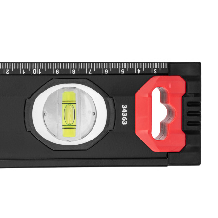 Уровень алюминиевый, усиленный, фрезерованный, 3 глазка, двухкомпонентные рукоятки, 1000 мм Matrix цена