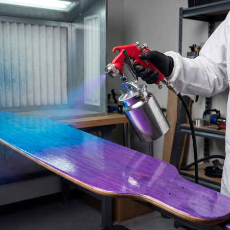 Краскораспылитель HP пневмат. с нижним бачком V= 1 л, сопло диаметром 1.8 мм Matrix цена