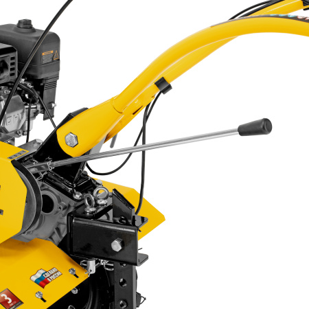 Мотоблок DPT-170, 7 л.с., ремен.сцеп, шир 85 см, глуб 35 см,фрез 3х3,ШОМ,скор 2В/1Н,кол 8" Denzel