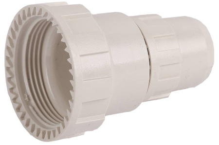 Переходник ЗУБР ″ШиреФит″ редукционный ″накидная гайка - штуцер с гайкой″, 32мм-16мм