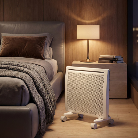 Конвектор гибридный электрический HybridX-1000, ИК нагреватель, цифровой термостат Denzel