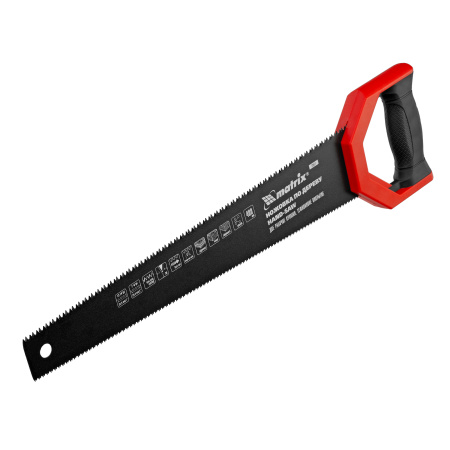 Ножовка по дереву UNIVERSAL, 400 мм, две рабочие кромки 13-14 TPI и 7-8 TPI, тефлоновое покрытие Matrix цена