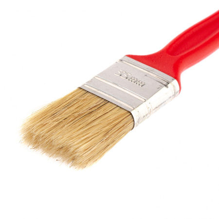 Кисть флейцевая удлиненная, 35 x 10, натуральная щетина, пластиковая ручка Matrix цена