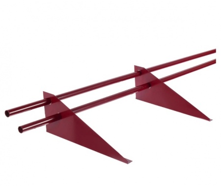 Снегозадержатель трубчатый универсальный 3 м цвет красный