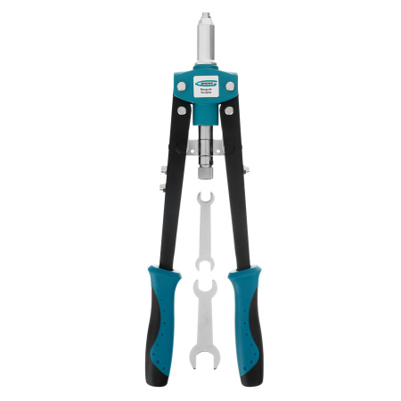 Заклепочник двуручный 420 мм, двухкомпонентные рукоятки, для заклепок 2.4-3.2-4.0-4.8 Gross цена