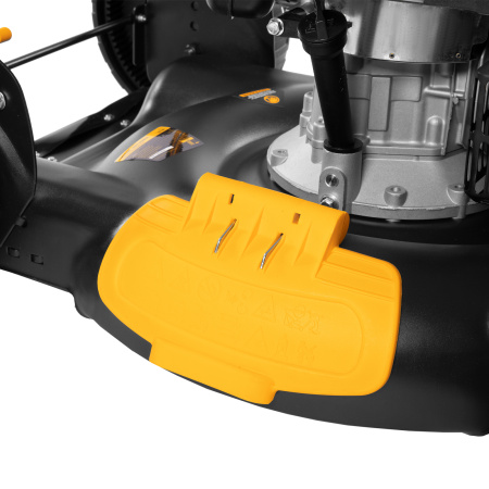 Газонокосилка бензиновая GLD-560, 196 см3, ширина 56 см Denzel цена