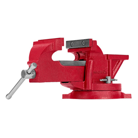 Тиски слесарные, 100 мм, поворотные, с наковальней Matrix