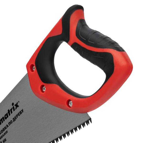 Ножовка по дереву, 400 мм, 7-8 TPI, зуб-3D, каленый зуб, двухкомпонентная рукоятка Matrix цена