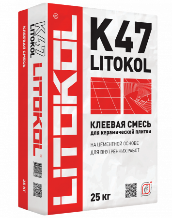Клей плиточный Litokol Litoplus K47 25 кг