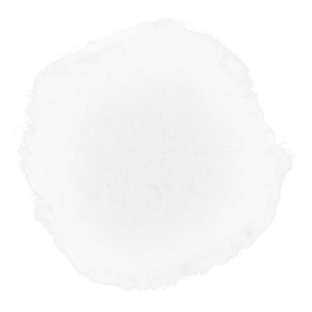 Насадка полировальная "под липучку", 180 мм, натуральная шерсть Matrix