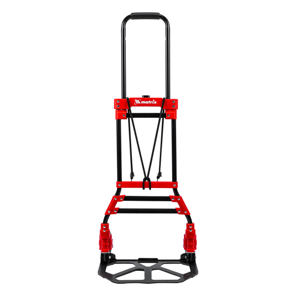Тележка хозяйственная, складная, 2 колесная, грузоподъемность 80 кг Matrix цена