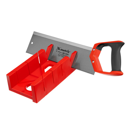 Стусло пластиковое, 300 х 100 мм, обушковая пила 350 мм, двухкомпонентная рукоятка Matrix. цена