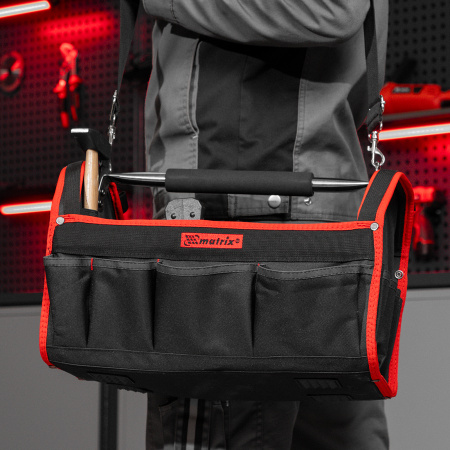 Переноска для инструмента каркасная 415 х 230 х 260 мм Matrix цена