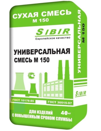 Штукатурная смесь М150 ART-SIBIR 40 кг