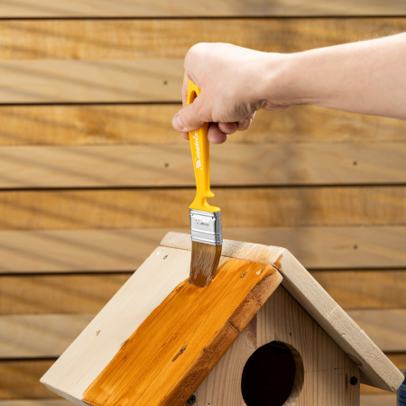 Кисть флейцевая "Лаки" Color Line 35 х 10 мм Matrix цена