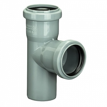 Тройник ПП 50х50/87 для внутренней канализации ПОЛИТЭК
