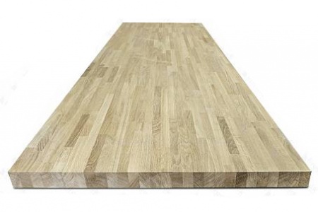 Мебельный щит 40х1000х1000 мм Дуб АБ сращенный